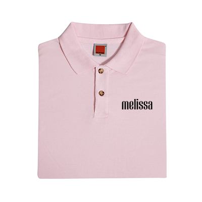 OS Female CVC Honeycomb Short Sleeve 230gsm Polo Shirt 01