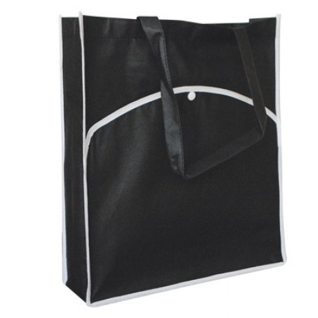 Vibrant Eco-Tote Bag with Pocket - 100gsm (340x390x100) 06
