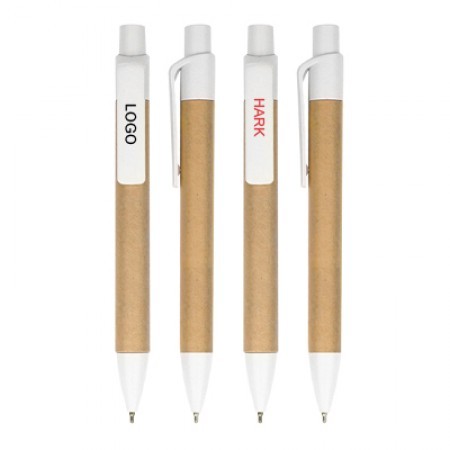 Eco Recycled Paper - Push Action Ball Pen 01