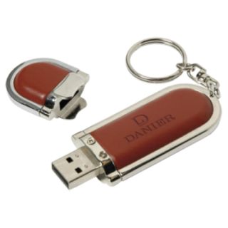 Classic Leather USB Flash Drive - 4GB