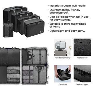 5-in-1 Polyester Travel Organizer Set 08