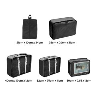 5-in-1 Polyester Travel Organizer Set 07