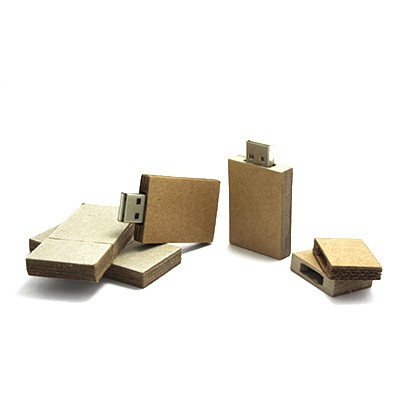Eco Rectangle USB Flash Drive - 8GB 04