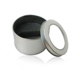 Round Shaped USB Metal Tin Box