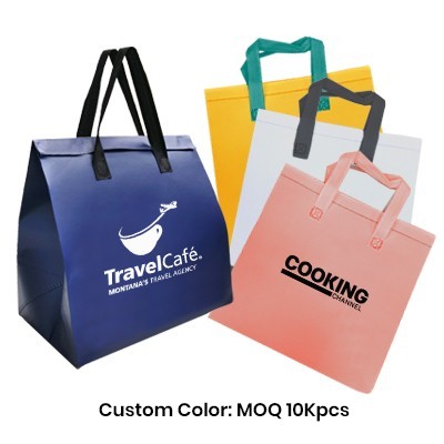Custom Non-Woven Inner Foil Lunch Bag - XL Size 04