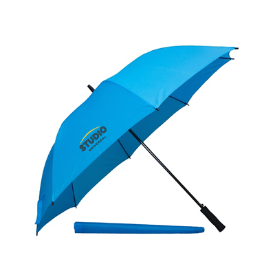 30" Polyster Solid Golf Umbrella with Pouch 05