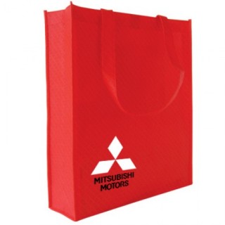 Non-Woven Bag with Inner Pocket & Velcro - 100gsm (330x375x100) 06