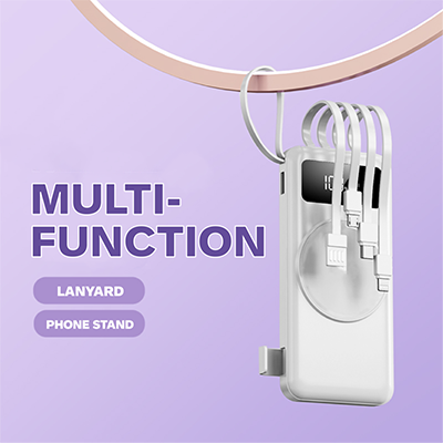 4-in-1 Detachable Fast Charging Powerbank with Wireless Charging - 10000mAh 06
