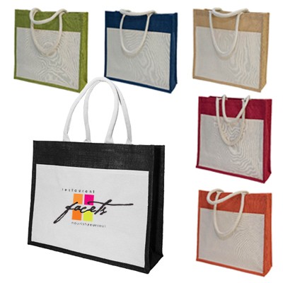 Natural Front Jute Bag (380x430x150) 01