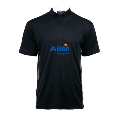 MT Crossrunner Paragon Polo 160gsm Mock Neck T-Shirt 01
