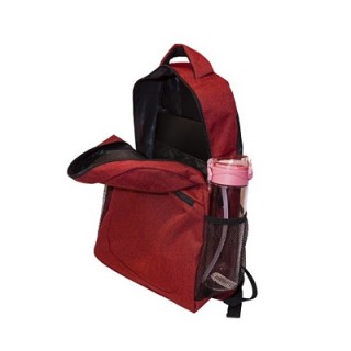 Nylon Curl Zipper Backpack 04