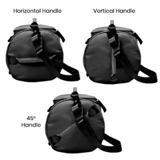 HYKE Travel Nylon Duffel 2 Way Bag 11