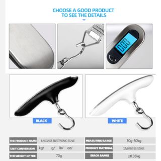 TRAVEL Luggage Digital Weighing Scale 12