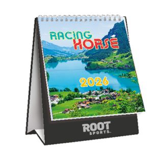 6" Racing Horse Calendar 2026 01