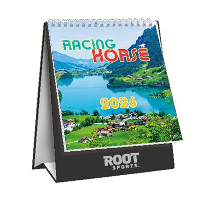 6" Racing Horse Calendar 2026