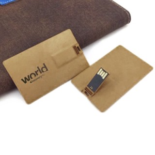 Eco Flip Card USB Card Flash Drive - 8GB