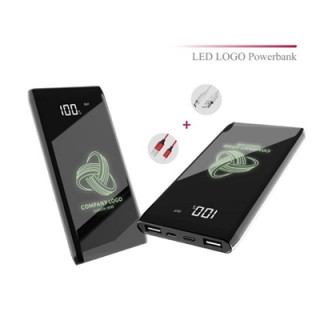 Luminous Light Up Logo Power Bank - 10000mAh 02