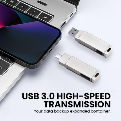 Custom 2-in-1 OTG USB 3.0 Flash Drive 06