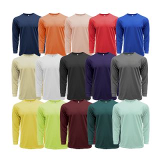 MT Crossrunner Drytec Pindot 150gsm Long Sleeve Tee 03