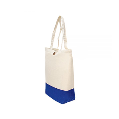 Two Tone Canvas Cotton Bag  - 6oz ( 380 x 420 x120 ) 06