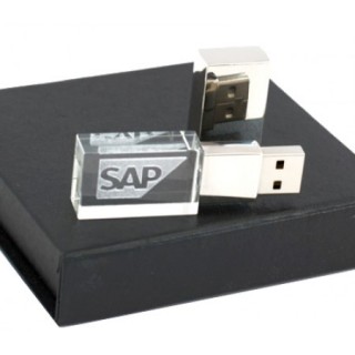 Elegant 60mm LED Crystal USB Drive - 4GB 04