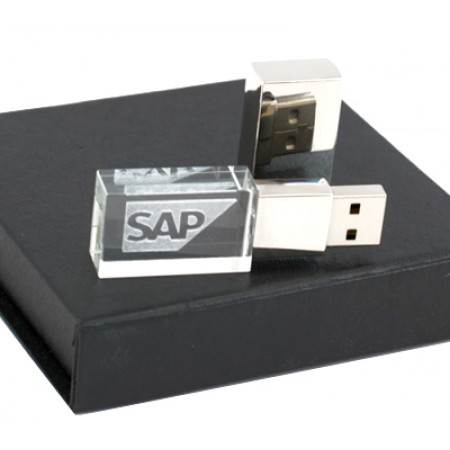 Elegant 60mm LED Crystal USB Drive - 4GB 05