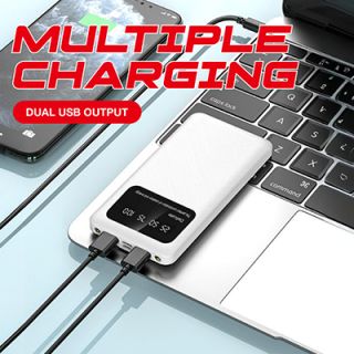 Power Bank 2.1A Fast Charge with Dual USB Port - 10000mAh 07