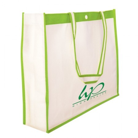 Grocery Non-Woven Bag with Button - 100gsm (400x330x100) 09