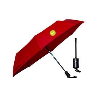 21" Auto Open Foldable Umbrella with Pouch 04