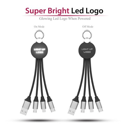 LED Light Up Logo - 3 In 1 Fast Charge II 04