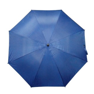 30" Black Metal Shaft Solid Umbrella 04