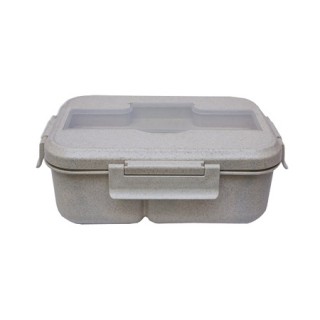 Wheat Fiber Food Container With Spoon & Fork