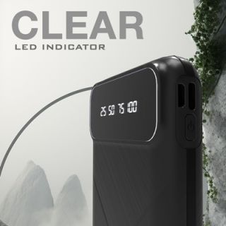 ULTRASLIM Power Bank with 4 Detachable Cable - 10000mAh 03