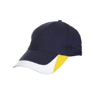 OS Triple Color Baseball Cotton Brush Cap 200g 6 Panel 04