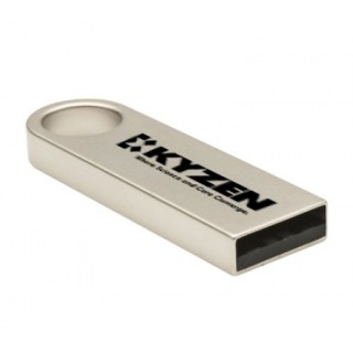 Metal Ring Mini USB Flash Drive - 4GB