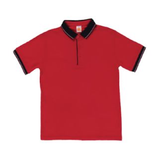 OS CVC Honeycomb Tipped Collar & Cuff 230gsm Polo Shirt V4 05