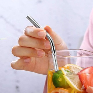 6mm Curve Stainless Steel Straw 03