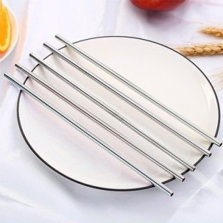 6mm Straight Stainless Steel Straw 04