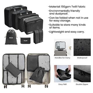 7-in-1 Polyester Travel Organizer Set 08