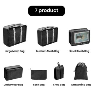 7-in-1 Polyester Travel Organizer Set 03