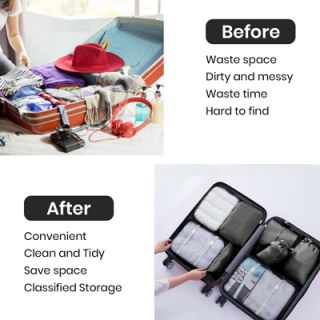 7-in-1 Polyester Travel Organizer Set 05