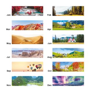 7" Racing Horse Calendar 2026 03