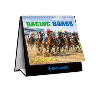 7” Racing Horse Calendar 2027 01