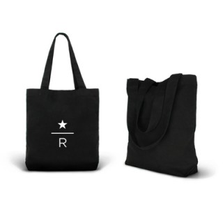 Black Canvas Tote Bag - 12oz 03