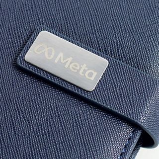 Meta PU A5 Notebook with Metal Plate 03