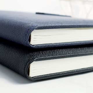 Meta PU A5 Notebook with Metal Plate