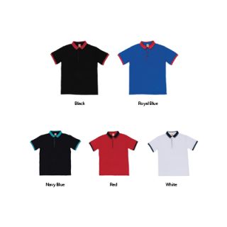 OS CVC Honeycomb Tipped Collar & Cuff 230gsm Polo Shirt V4