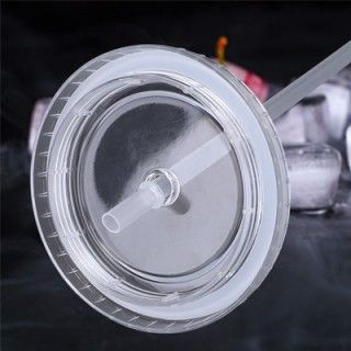 Acrylic Double Layer Tumbler with Straw - 650ml 05