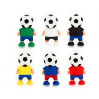 3D Football Man PVC USB Flash Drive - 8GB 09