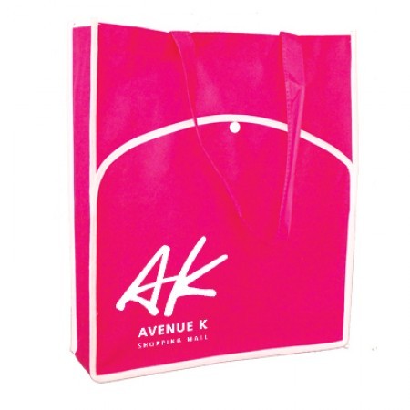 Vibrant Eco-Tote Bag with Pocket - 100gsm (340x390x100) 01